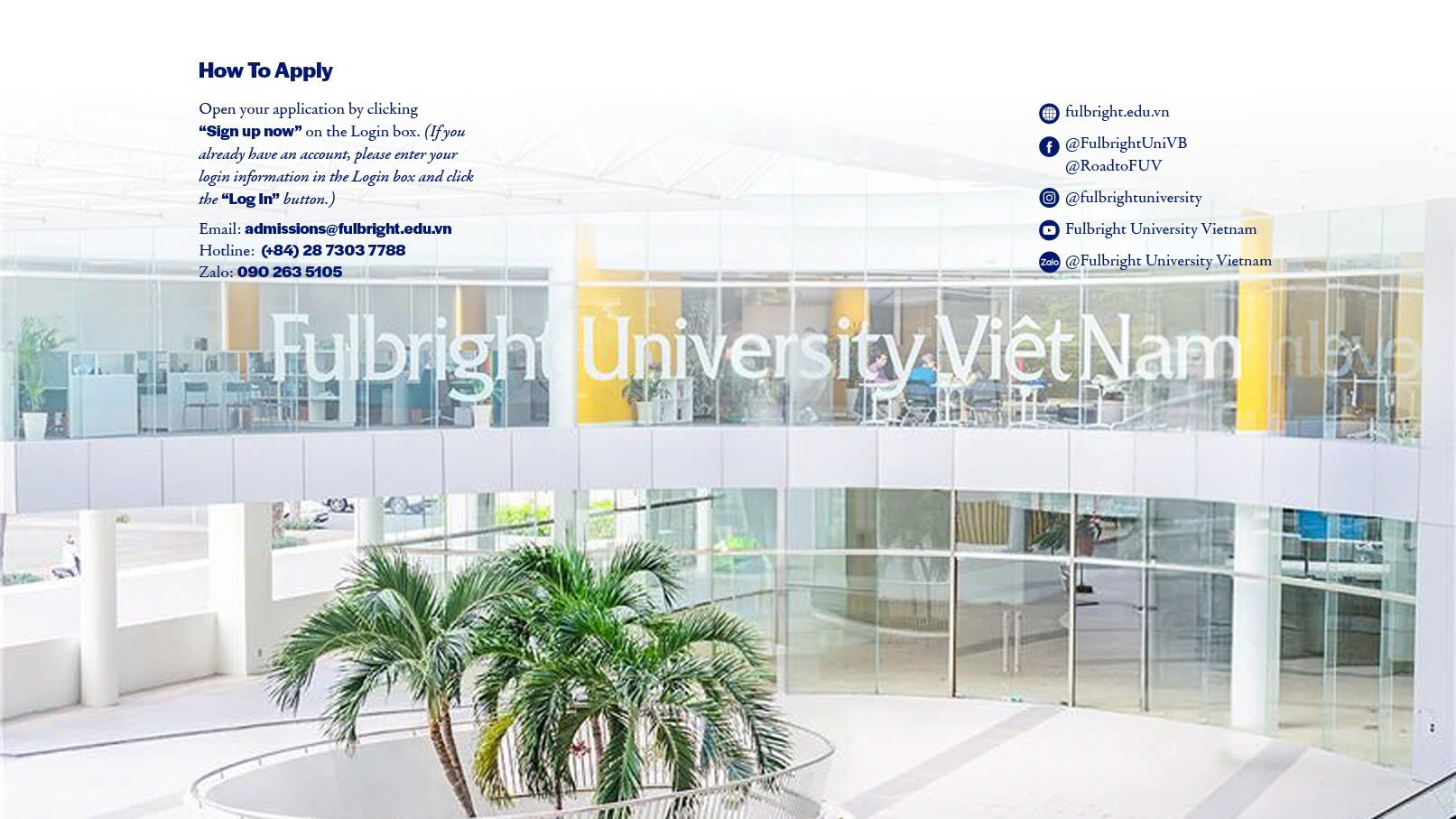 Fulbright Admission Portal